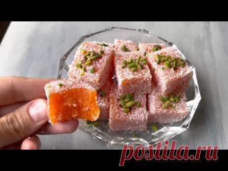 Морковный десерт &quot;Вкусный рецепт зефира с морковью всего из 3 ИНГРЕДИЕНТОВ&quot;