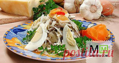 Салат мясной с редькой - кулинарный рецепт. Миллион Меню