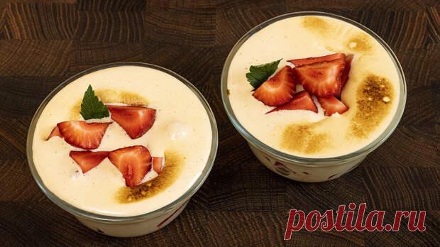 Итальянский десерт Сабайон за 15 минут - Будет вкусно - Социальная сеть 