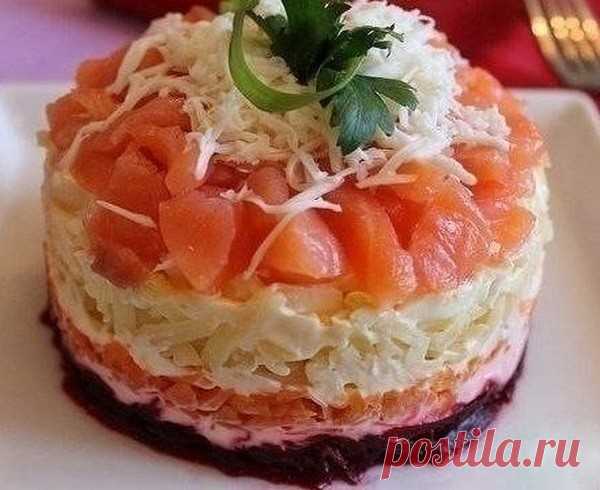 Сёмга на шубе - потрясающе вкусно!