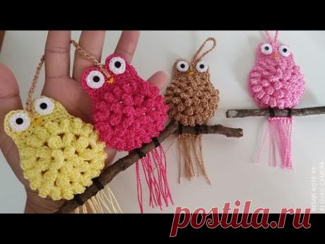 corujinha em crochê