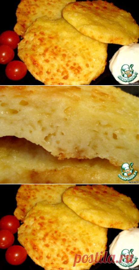 Кукурузные лепешки с сыром - кулинарный рецепт