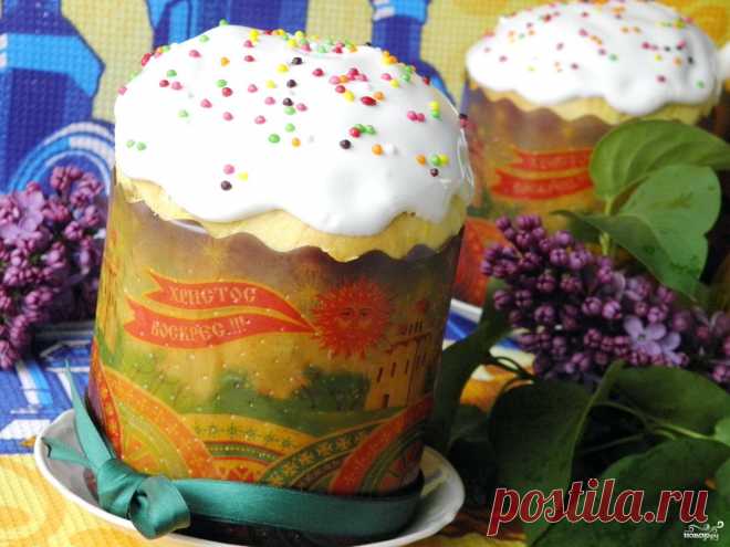Пасхальный кулич - пошаговый кулинарный рецепт с фото на Повар.ру