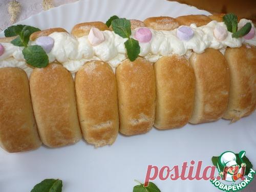 Десерт из печенья савоярди и банана – кулинарный рецепт