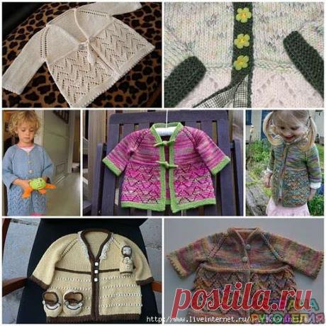 Вязаный детский жакет с регланом - Жакеты.Пуловеры.Свитера - Вязание для детей - Рукоделие