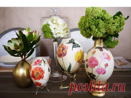 Пасхальный декупаж / Увлечения и хобби