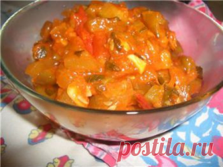 горячего салата из кабачков на зиму - Кабачки на зиму . 1001 ЕДА вкусные рецепты с фото!