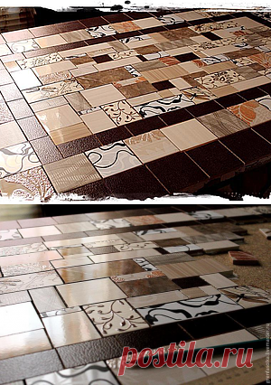 Создаем мозаичную столешницу - Ярмарка Мастеров - ручная работа, handmade