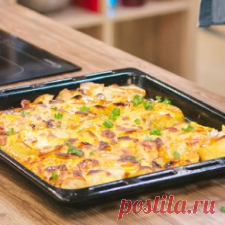 Жаркое из свинины с ананасом и картофелем («Про100 кухня» от 22 апреля)