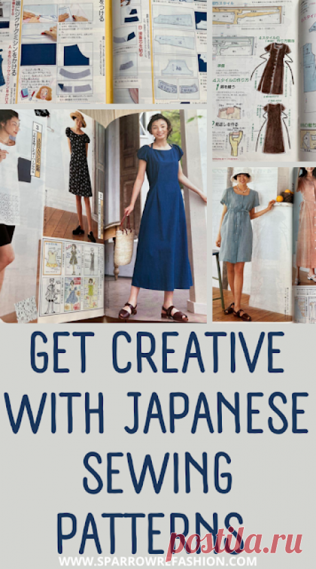 Japanese Sewing Patterns: Sew Stylish Ideas & Fabrics - Sparrow Refashion: A Blog for Sewing Lovers and DIY Enthusiasts