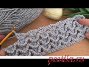 EASY & BEAUTİFUL crochet stitch for blankets, scarves & more
