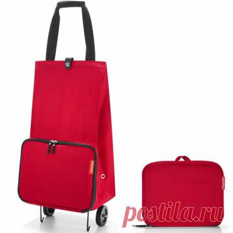 Стильная складная сумка на колесиках &quot;Foldabletrolley&quot; - 2560 руб. Отличное решение для тех, кто не любит таскать тяжелые сумки и пакеты. Главный её плюс в том, что она складывается до супер-компактного размера, так что её легко хранить и брать с собой.
