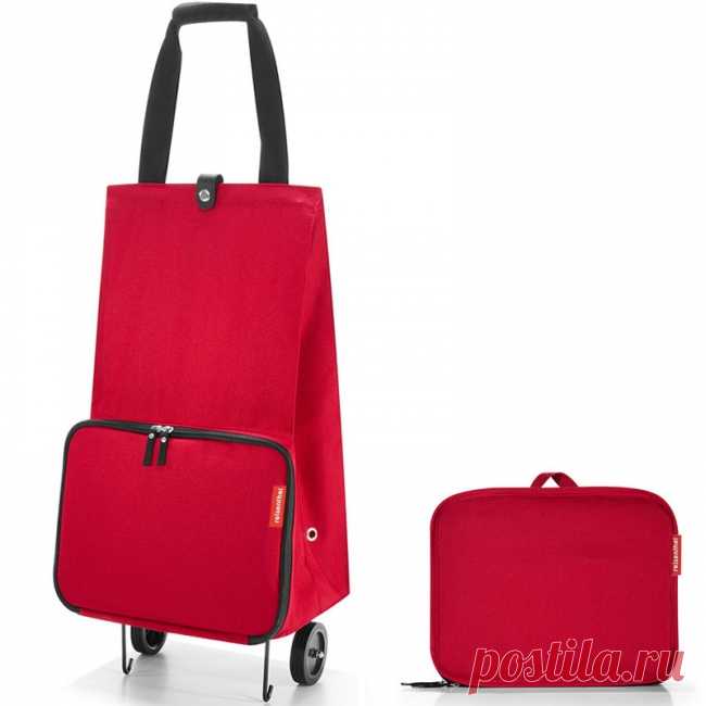 Стильная складная сумка на колесиках "Foldabletrolley" - 2560 руб. Отличное решение для тех, кто не любит таскать тяжелые сумки и пакеты. Главный её плюс в том, что она складывается до супер-компактного размера, так что её легко хранить и брать с собой.