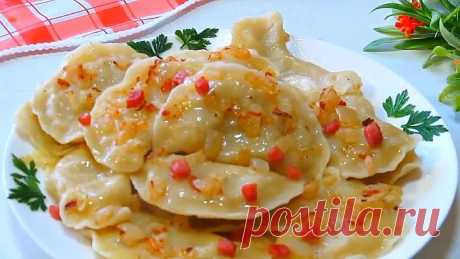 ВАРЕНИКИ С КАРТОШКОЙ! Так вкусно вы не готовили!