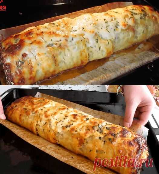 Die Rolle ist absolut sucht gefährlich, Superleckere Hackfleisch Käse Rolle