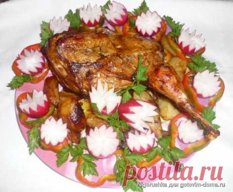 Фазан запеченный • Пернатая дичь (рябчики, тетерева, куропатки)