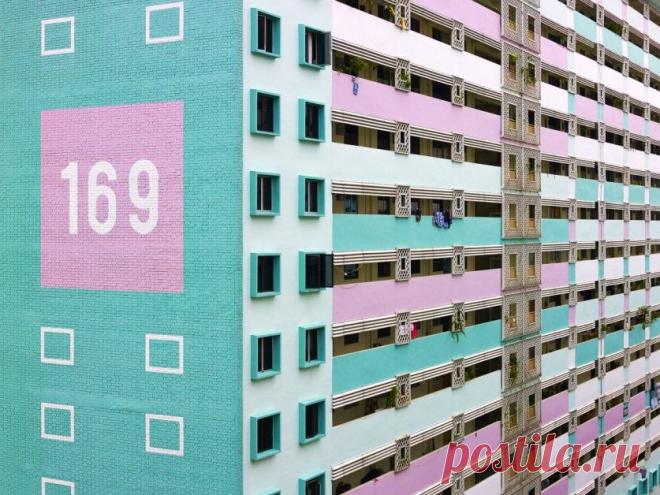 Жилищный фонд Сингапура самый яркий и красивый;)) Фотограф Питер Штайнхауэр (Peter Steinhauer) — Фотоискусство