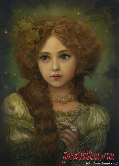 СКАЗОЧНЫЕ КАРТИНЫ - запись пользователя Наталья (Наталья) в сообществе Картинки для творчества в категории Женский образ