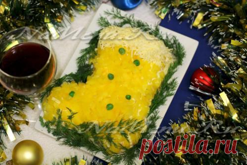 Салат «Рождественский сапожок»