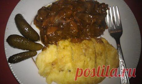 Тушеная говядина в оригинальном пивном соусе | Четыре вкуса