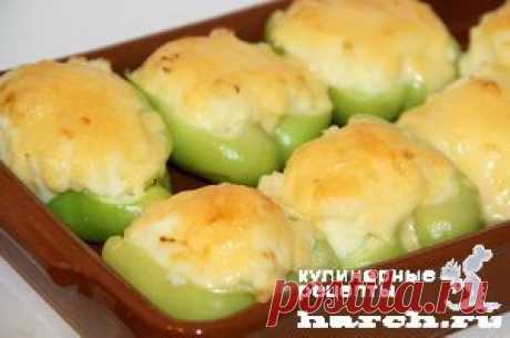 Картофельное пюре, запеченное в перцах | Харч.ру - рецепты для любителей вкусно поесть