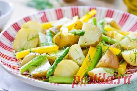 Секрет приготовления картофельного салата — Вкусные рецепты