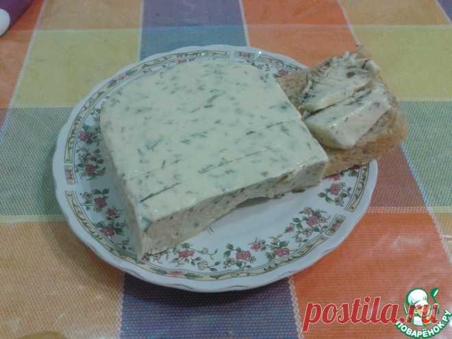 Плавленый домашний сыр Кулинарный рецепт
