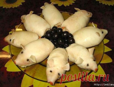 Кальмары фаршированные грибами и рисом &quot;Поросята&quot;