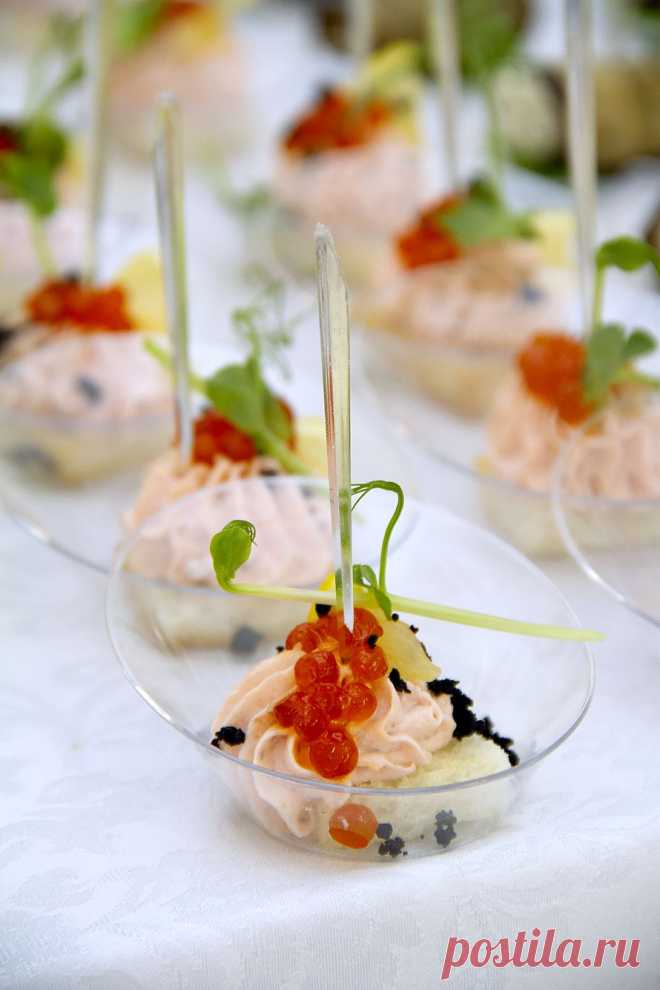 Салат Мусс из Копченого Лосося  (Италия)