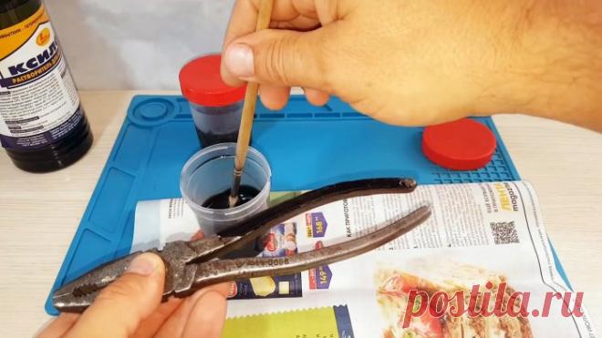 Как сделать жидкий пластик и покрыть им ручки инструмента