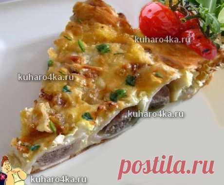 Хозяюшка. Кушать подано! - Запеканка с пельменями