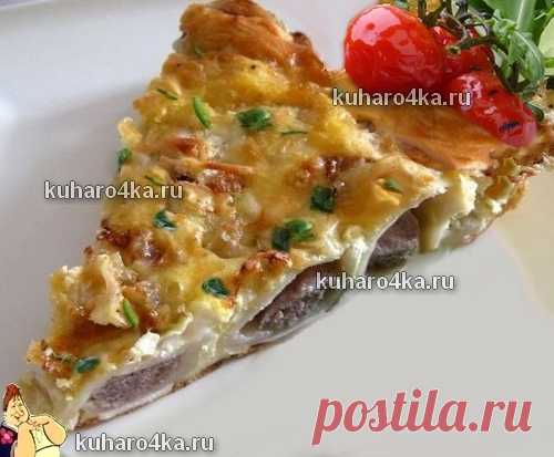 Хозяюшка. Кушать подано! - Запеканка с пельменями