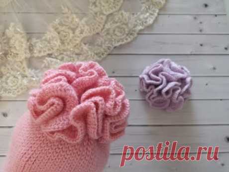 Помпон крючком//Crochet pompom//Мастер - класс//