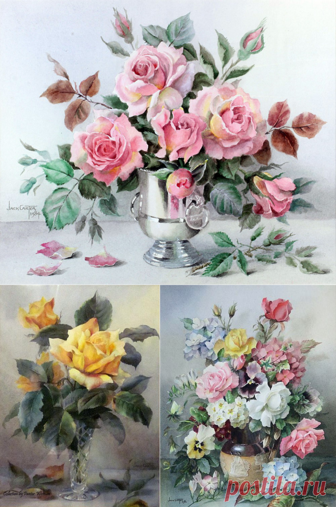 Цветочная акварель | Jack Carte