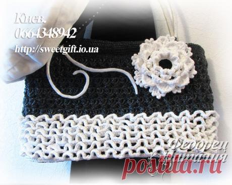 Bolso "Coquette". Desde bolsas de plástico ..