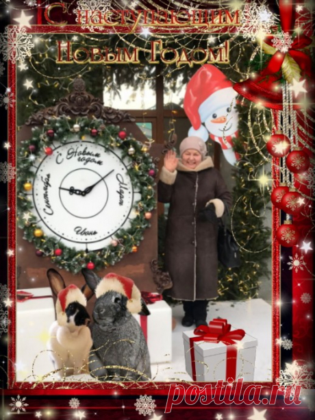 С наступающим Новым годом!