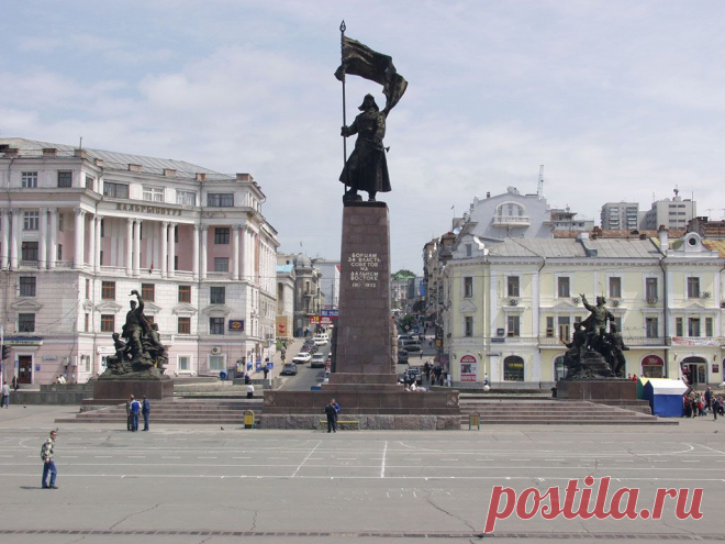 Владивосток памятник партизанам гражданской войны