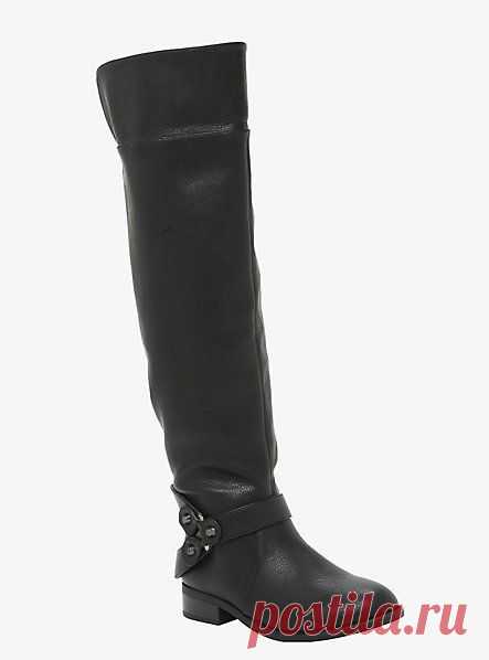 Over-The-Knee Harness Boots (Wide Width) | Torrid