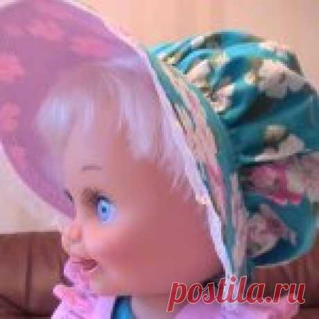 Мастер-класс. Шляпка-капор для куклы Baby Face Galoob - Бэйбики Шляпка-капор для Galoob baby face — одна из наиболее простых в изготовлении, на мой взгляд. Я первый раз делаю МК