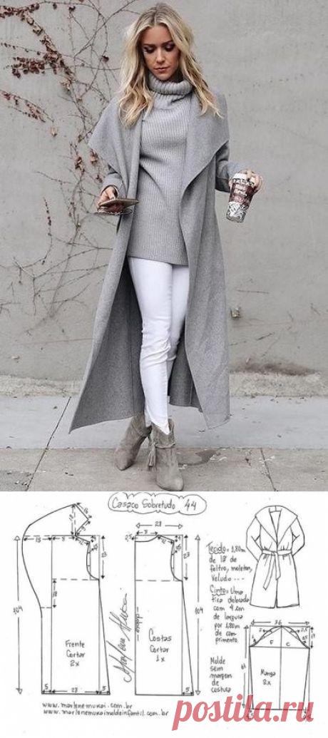 15 стильных пальто и пончо с выкройками: чтобы всегда быть в тренде (Шитье и крой) Выглядеть элегантно и красиво можно в любое время года. Осенью, весной и в межсезонье актуальными становятся легкие, не сковывающие движений, стильные пальто и пончо. Есть среди них укороченные и д…