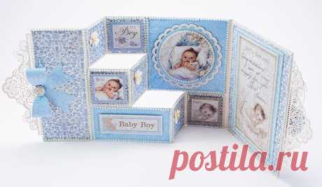 Baby Boy Congratulations Card | Tara's Craft Studio