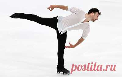 Фигурист Алиев выиграл короткую программу на третьем этапе Гран-при России. Вторым идет Александр Самарин, третьим - Федор Зонов