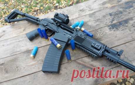 Гладкоствольное ружье (карабин) Вепрь-12 (Россия) | Чёрт побери Гладкоствольное ружье (карабин) Вепрь-12 являтеся относительно новой разработкой завода "Молот" (Вятские Поляны) и создано в качестве прямого конкурента пользующимся большой популярностью в России ружьям серии Сайга 12С / Сайга 12К.Основное назначение новых ружей - это спорт (практическая стрельба по правилам IPSC), а также защита дома и охранная деятельность. Кроме того, Вепрь-12 является хорошим оружием подд...