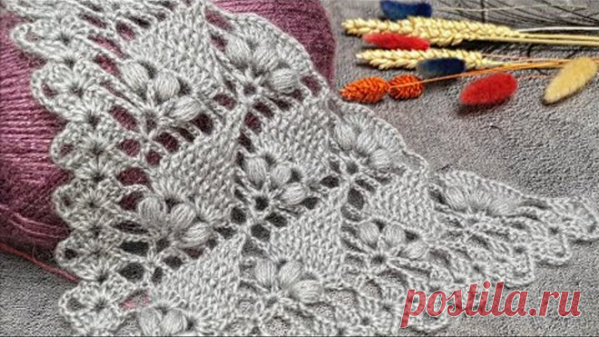 Сегодня у меня для Вас необычная шаль🧶Результат Вас порадует🧶