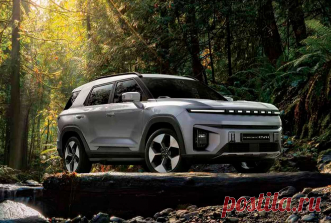 KG Mobility Torres EVX 2024: цена, экстерьер, интерьер, видео