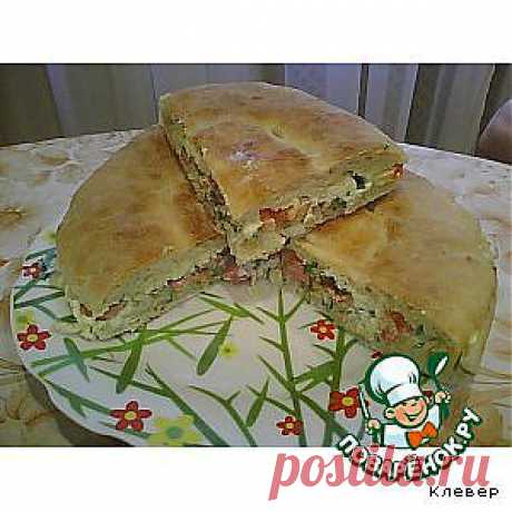 Закрытая &quot;пицца&quot; или наша золотая серединка - кулинарный рецепт