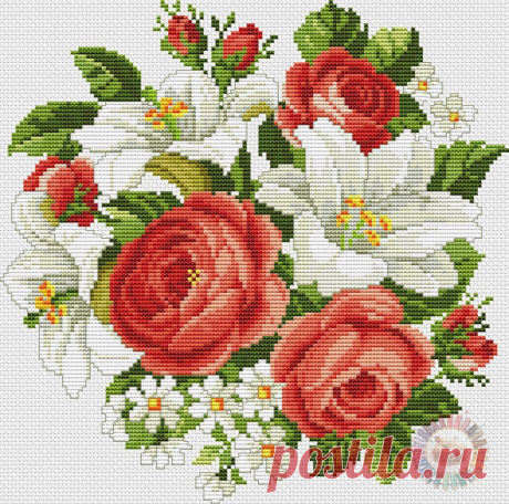 &quot;Хомячки&quot; | рукоделие | схемы | вышивка
