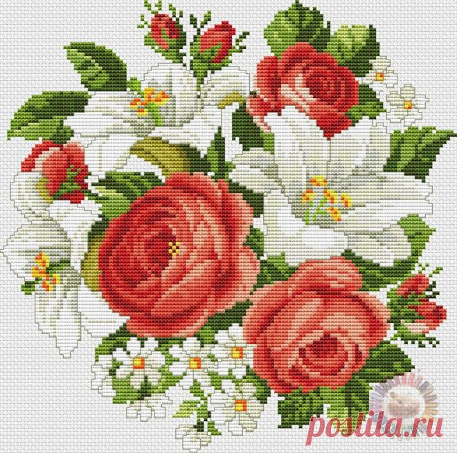 "Хомячки" | рукоделие | схемы | вышивка