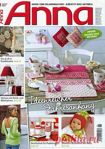 (+2) Anna № 1 2015 (вышивание, вязание, рукоделие)