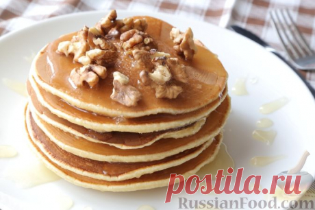 Рецепт: Панкейки (американские блинчики) на RussianFood.com